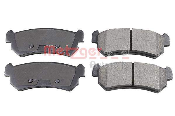 METZGER 1170869 Bremsbelagsatz, Scheibenbremse